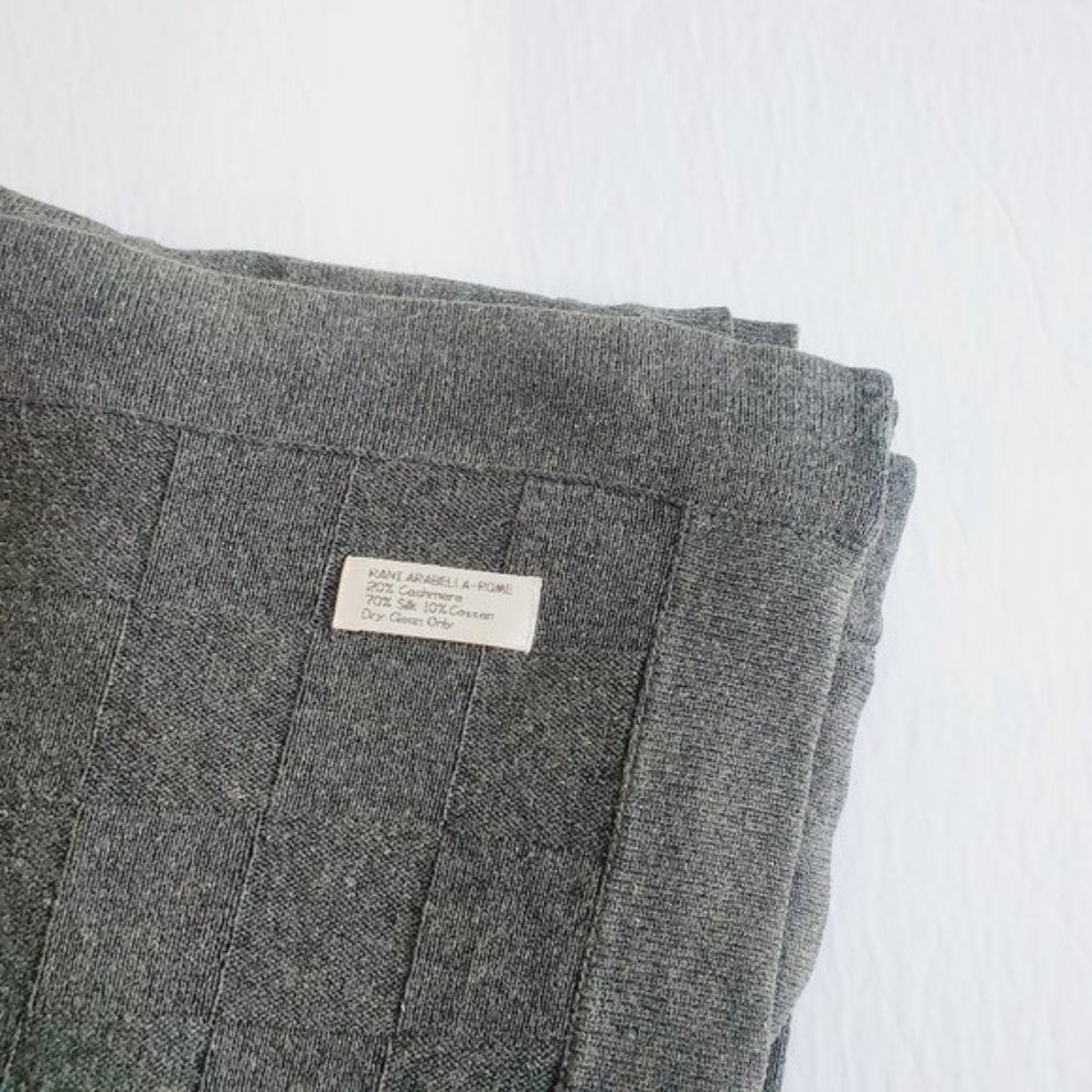 😍 RANI ARABELLA ITALY Luxury Cashmere/Silk Throw - Picture 5 of 9